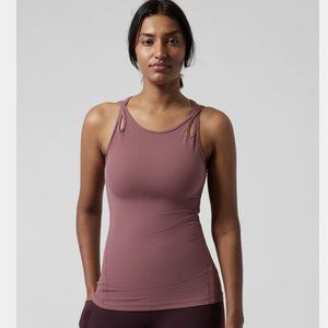 NWOT Athleta Shanti Asana Tank in Tawny Rose XS